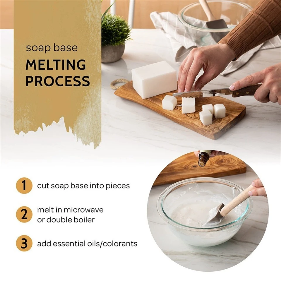melting of Goat Milk Nourishing Bar